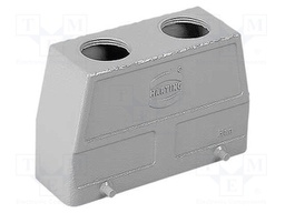 Enclosure: for Han connectors; Han; size 16B; for double latch