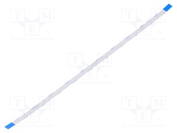 FFC cable; Cores: 6; Cable ph: 0.5mm; contacts on the same side