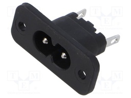 Connector: AC supply; socket; IEC 60320
