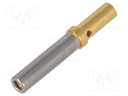 Contact; Size: 16; female; 0.5÷1mm2; gold-plated; crimped; bulk