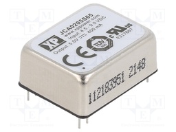 Isolated Board Mount DC/DC Converter, 2:1 Input, ITE, 1 Output, 2 W, 5 V, 400 mA