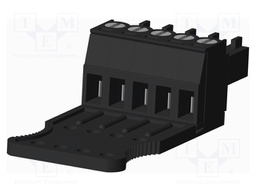 Connector: pluggable terminal block; plug; female; straight; 300V