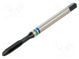Tap; high speed steel cobalt HSS-Co; Size: 3.4mm; M4; 0.7m; L: 63mm