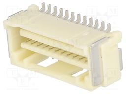 Socket; wire-board; male; CLIK-Mate; 1.5mm; PIN: 24; SMT; 2A; tinned