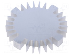 Heatsink; LED; Ø: 70mm; H: 10mm; 2.05K/W