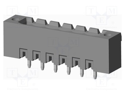 Connector: pluggable terminal block; socket; male; on PCBs