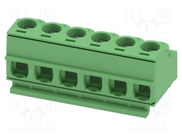PCB connector, nominal cross section: 1.5 mm?, color: green,