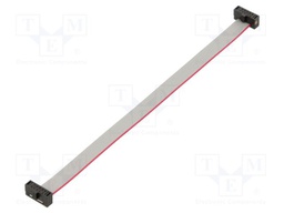 Ribbon cable with IDC connectors; Tape ph: 0.64mm; 127mm