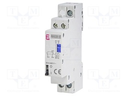 Contactor: 2-pole installation; 20A; 230VAC; SPDT; RBS