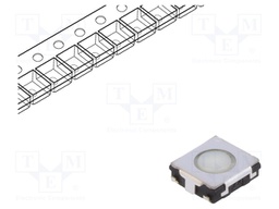 Microswitch TACT; SPST; Pos: 2; 0.02A/15VDC; SMT; none; 1.3N; 2mm