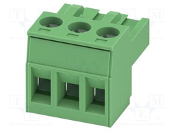 PCB connector, nominal cross section: 2.5 mm?, color: green,