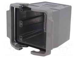 Enclosure: for rectangular connectors; Han; size 32B (2 x 16B)