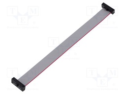 Ribbon cable with IDC connectors; Tape ph: 0.64mm; 127mm
