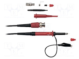 Probe: for oscilloscope; passive; 150MHz; 1: 1/10: 1; 600V; BNC plug