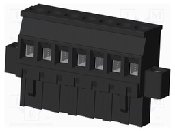 Connector: pluggable terminal block; plug; female; angled 90°