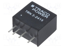 Converter: DC/DC; 3W; Uin: 18÷36V; 24VDC; Iout: 125mA; SIP; 2.1g