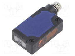 Sensor: photoelectric; transmitter