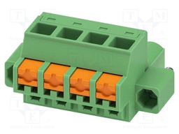 PCB connector, nominal cross section: 2.5 mm2, color: green,