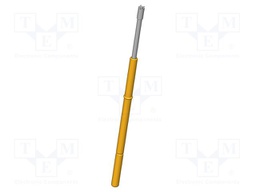 Test needle; Operational spring compression: 8mm; 5A; Ø: 1.3mm