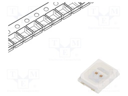 LED; SMD; 2835; yellow; 1550÷1750(typ)-2050mcd; 3.5x2.8x1.9mm