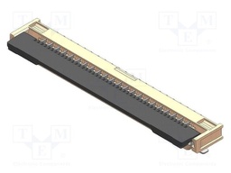 Connector: FFC (FPC); horizontal; PIN: 17; ZIF,bottom contacts