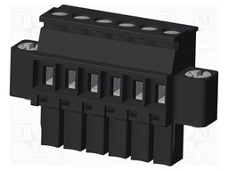 Connector: pluggable terminal block; plug; female; angled 90°