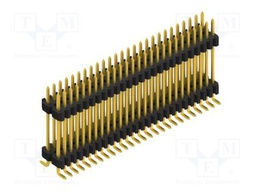 Connector: pin strips; pin header; male; PIN: 52; 1.27mm; SMT; 2x26