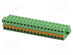 PCB connector, nominal cross section: 2.5 mm?, color: green,
