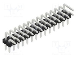 Connector: pin strips; pin header; male; PIN: 28; 2.54mm; THT; 2x14