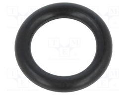 O-ring gasket; NBR; D: 1.5mm; Øint: 6mm; black; -30÷100°C