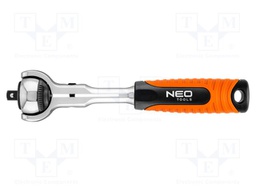 Rattle; 1/4"; pivoting; 360mm; Teeth: 72