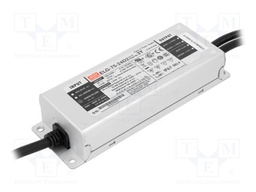 Power supply: switched-mode; LED; 75.6W; 24VDC; 3.15A; 100÷305VAC