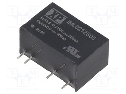 Isolated Board Mount DC/DC Converter, Medical, 1 Output, 2 W, 5 V, 400 mA