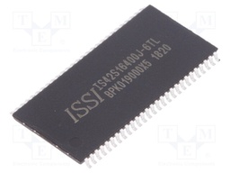 DRAM memory; SDRAM; 4Mx16bit; 166MHz; 6ns; TSOP54 II; 0÷70°C