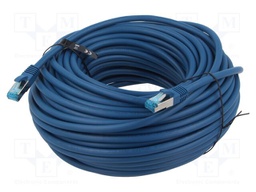 Patch cord; RJ45 plug,both sides; S/FTP; 5e; wire; OFC; 20m; PVC