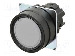 Switch: push-button; 22mm; Stabl.pos: 1; flat; Pos: 2