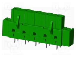 Connector: pluggable terminal block; socket; female; straight