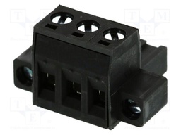 Pluggable terminal block