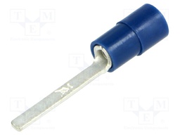 Blade terminal; 2.8mm; 1.5÷2.5mm2; crimped; for cable; insulated