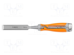 Chisel; Application: wood; Tipwidth: 18mm; L: 260mm; antislip