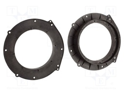 Speaker frame; 165mm; Audi; Audi A4 B9/8W 2015->2021; 2pcs.