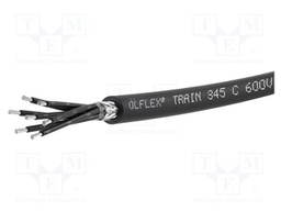 Wire; ÖLFLEX® TRAIN 345 C 600V; 4G1.5mm2; crosslinked polymer