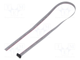 Ribbon cable with IDC connectors; Tape ph: 0.64mm; 457.2mm