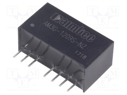 Converter: DC/DC; 3W; Uin: 9÷18V; 9VDC; Iout: 333mA; SIP8; 4.9g