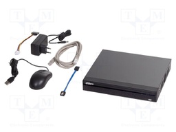 Video recorder; 260x232.5x47.6mm; black; -10÷55°C; Ch: 8