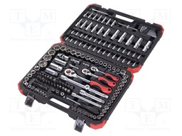 Wrench-set; 6-angles,socket spanner; Chrom-vanadium steel