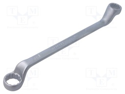 Wrench; box,bent; 22mm,24mm; Overall len: 307mm; tool steel