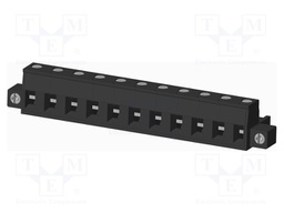 Connector: pluggable terminal block; plug; female; straight; 300V