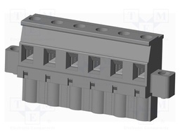 Connector: pluggable terminal block; plug; female; angled 90°