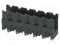 PCB headers, nominal cross section: 2.5 mm?, color: black, n